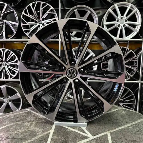 19 inç 5x112 Verona Siyah Elmas Kesim Jant Modeli (4 Adet)