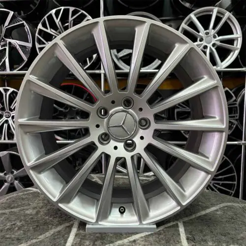 20 inç 5x112 Mercedes S Glass Gümüş Jant Modeli (4 Adet)
