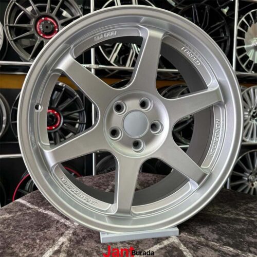 17 inç 5x100 Volk T37 Gümüş Jant Modeli (4 Adet) 17 inç 5x100 Volk T37 Gümüş Jant Modeli (4 Adet)
