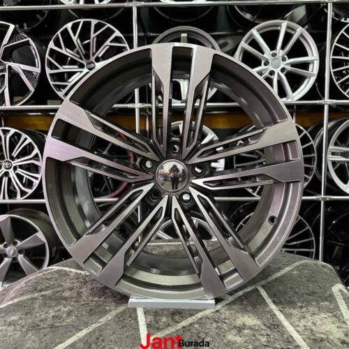 18 inç 5x112 Audi A3 Gun Metal Elmas Kesim Jant Modeli (4 Adet) 18 inç 5x112 Audi A3 Gun Metal Elmas Kesim Jant Modeli (4 Adet)