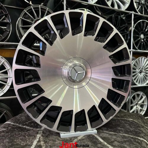 20 inç 5x112 Maybach Siyah Elmas Kesim Jant Modeli (4 Adet) 20 inç 5x112 Maybach Siyah Elmas Kesim Jant Modeli (4 Adet)