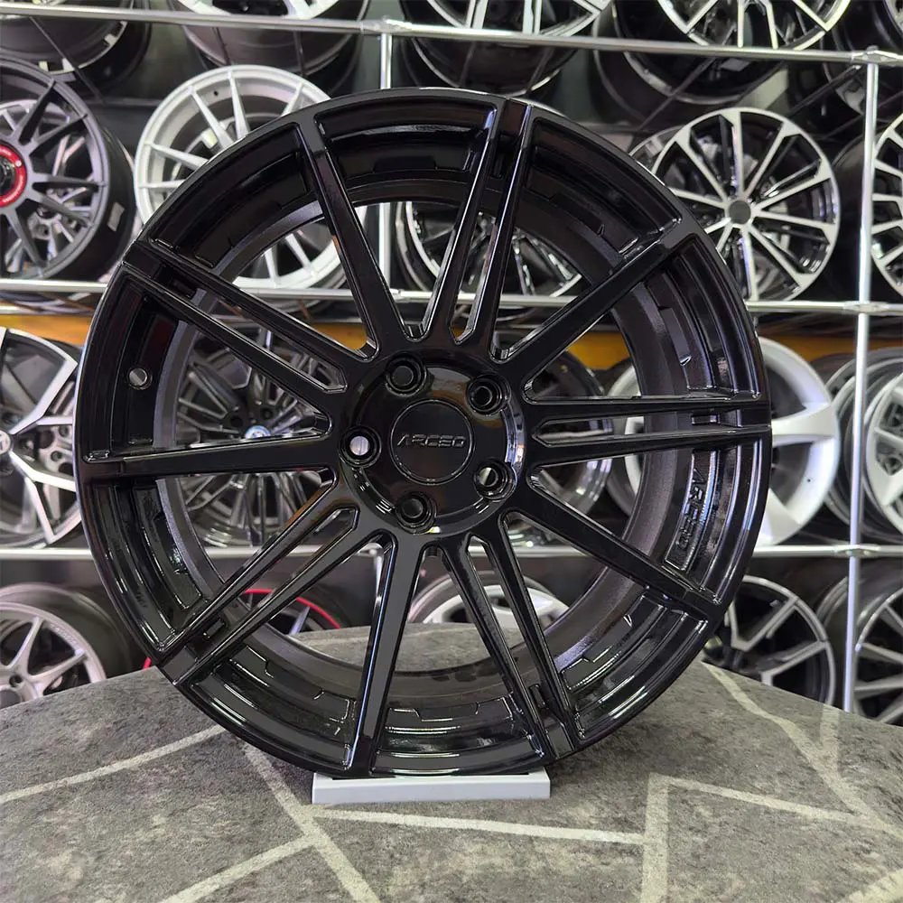 18 inç 5x112 Arceo Mallorca Siyah Jant Modeli (4 Adet)