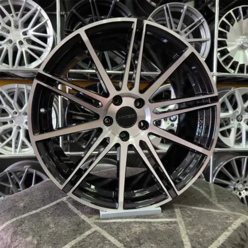 19 inç 5x112 Arceo Mallorca Siyah Elmas Kesim Jant Modeli (4 Adet)
