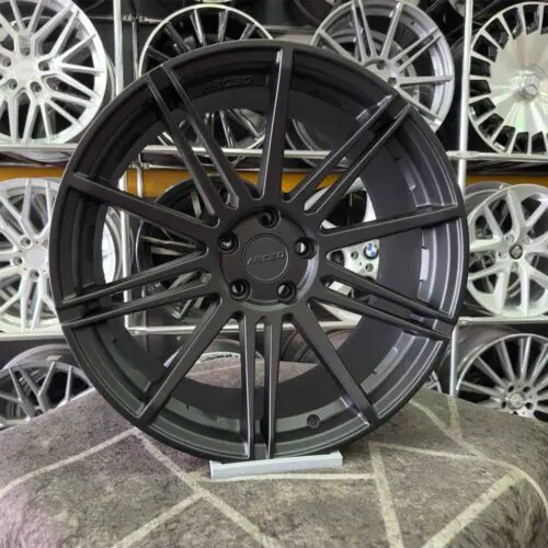 19 inç 5x112 Arceo Mallorca Mat Siyah Jant Modeli (4 Adet)