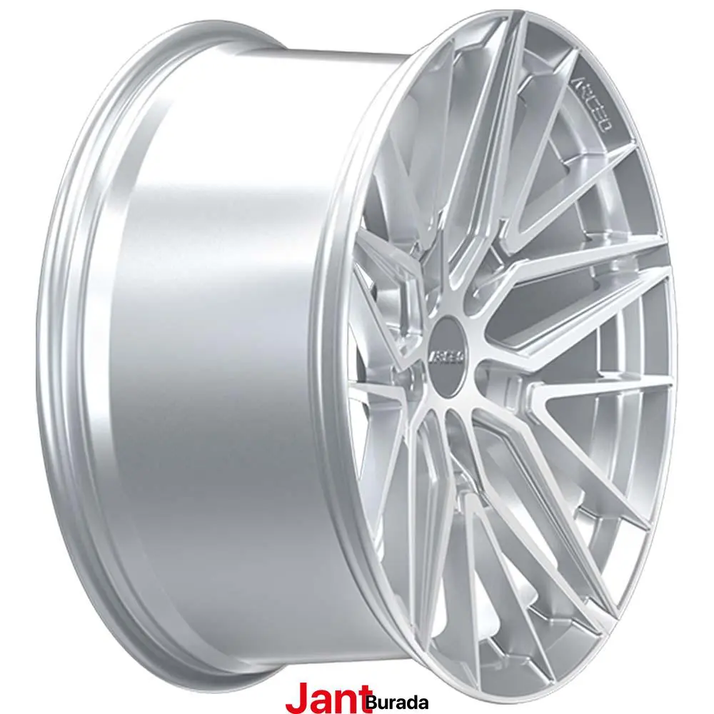 18 inç 5x112 Arceo Sevilla Gümüş Elmas Kesim Jant Modeli (4 Adet)