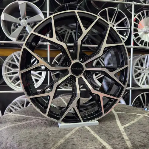 17 inç 4x100 Arceo Siyah Elmas Kesim Jant Modeli (4 Adet)