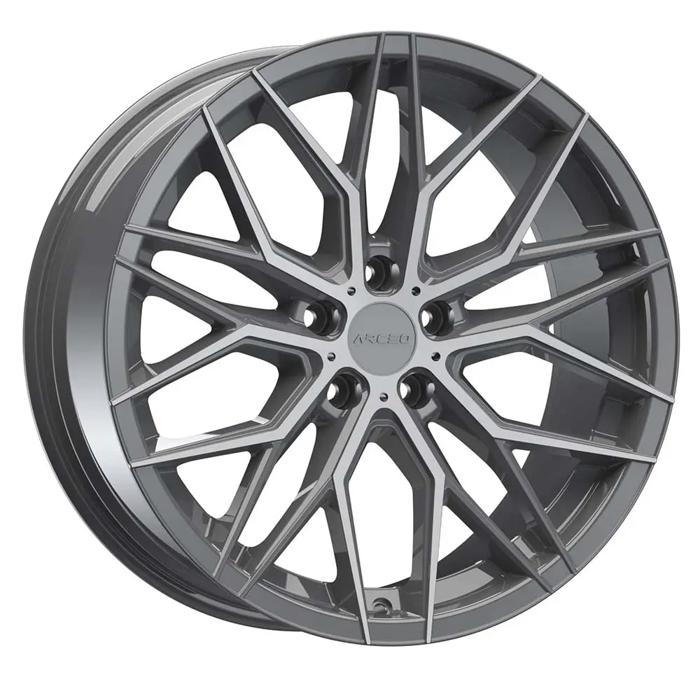 18 inç 5x112 Arceo Valencia Titanyum Elmas Kesim Jant Modeli (4 Adet)