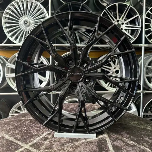 19 inç 5x112 Arceo Roma Siyah Jant Modeli (4 Adet)