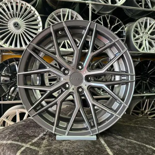 18 inç 5x114.3 Arceo Valencia Titanyum Elmas Kesim Jant Modeli (4 Adet)