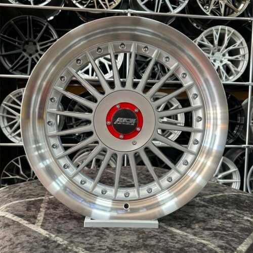17 inç 5x112 Alpina Gümüş Jant Modeli 8-9 Ofset (4 Adet)