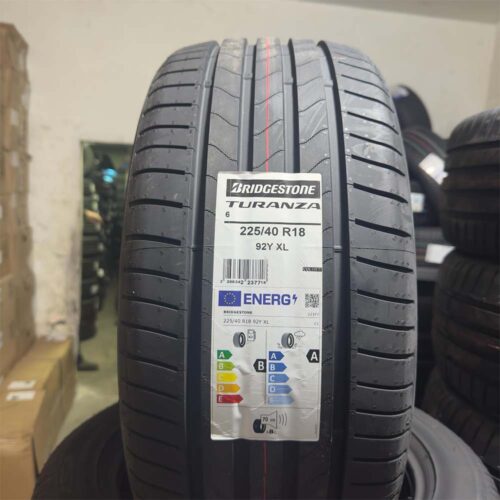 225/40 R18 92Y XL Bridgestone TURANZA 6 Yazlık Lastik 2024 Üretim