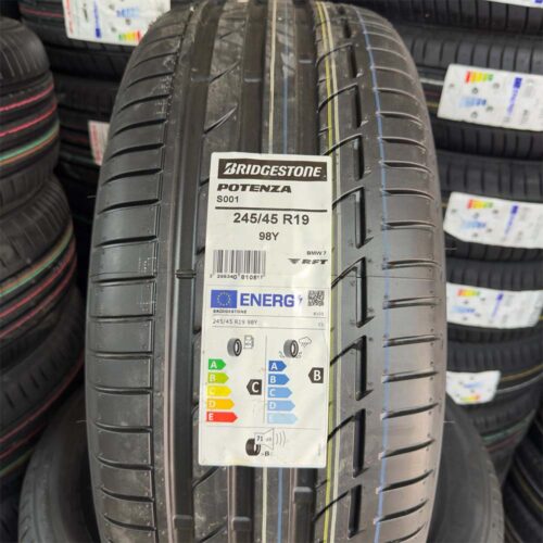 245/45 R19 98Y Bridgestone POTENZA S001 RFT Yazlık Lastik 2024 Üretim