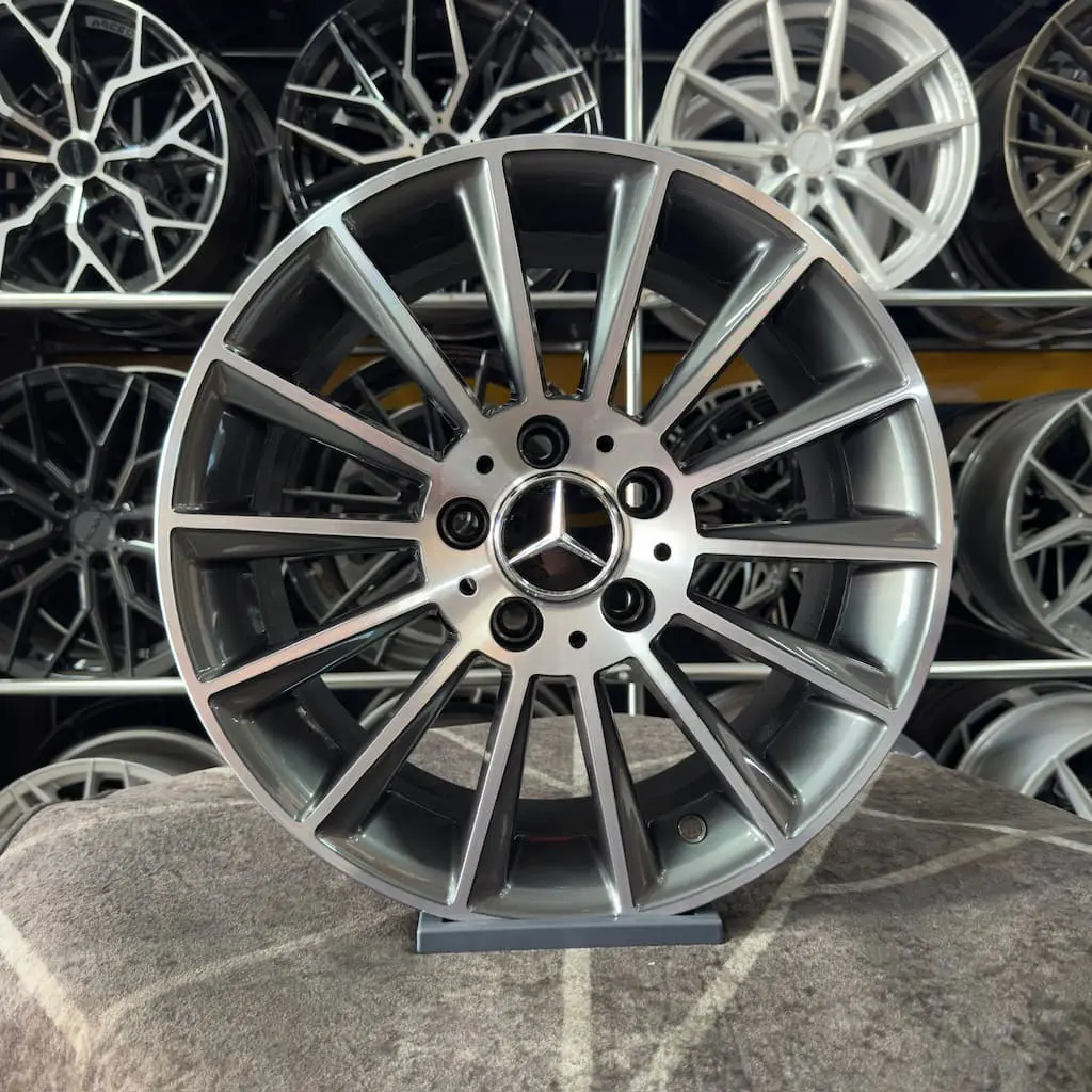 16 inç 5x112 Mercedes Gümüş Jant Modeli (4 Adet)