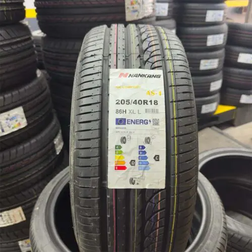 205/40 R18 86H XL L Nankang AS-1 Yazlık Lastik 2024 Üretim