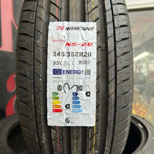 245/35 ZR20 95Y XL L Nankang NS-20 Yazlık Lastik 2024 Üretim 245/35 ZR20 95Y XL L Nankang NS-20 Yazlık Lastik 2024 Üretim