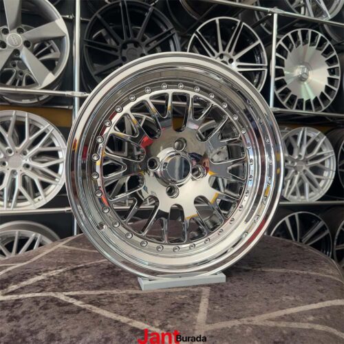 16 inç 4x100 CCV Krom Jant Krom Jant Modeli (4 Adet)