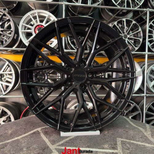 17 inç 5x100 Arceo Valencia Siyah Jant Modeli (4 Adet)