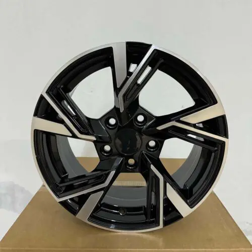 15 inç 5x112 VW Siyah Elmas Kesim Jant Modeli (4 Adet)