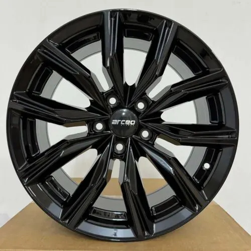 17 inç 5x112 Kapstadt Siyah Jant Modeli (4 Adet)
