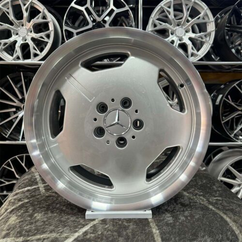 17 inç 5x112 Mercedes Larzon 8-9 Ofset Gümüş Jant Modeli (4 Adet)