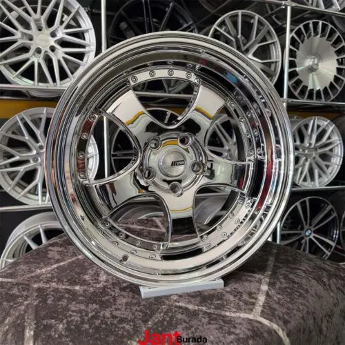 18 inç 5x114.3 SSR Krom Jant Krom Jant Modeli (4 Adet)