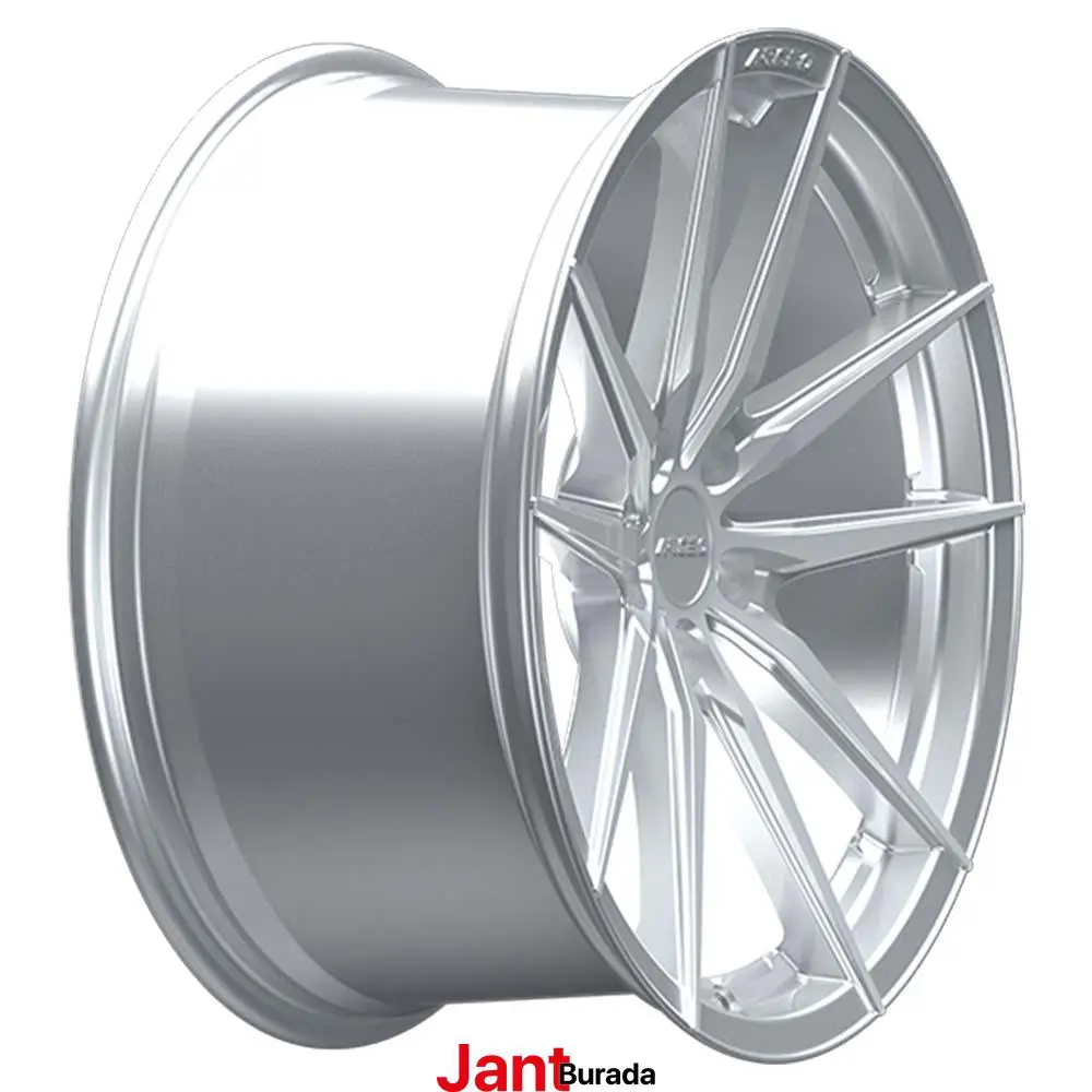 18 inç 5x112 Arceo Monaco Gümüş Elmas Kesim Jant Modeli (4 Adet)