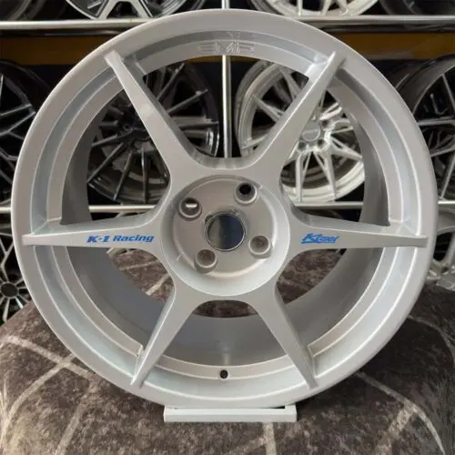 17 inç 4x100 Kosei K1 Racing Gümüş Jant Modeli (4 Adet)