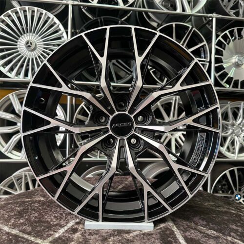 17 inç 5x108 Arceo Roma Siyah Jant Modeli (4 Adet)