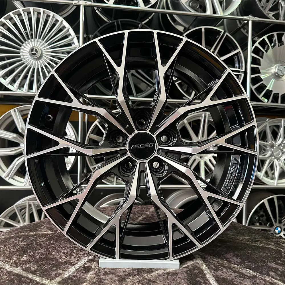 17 inç 5x108 Arceo Roma Siyah Jant Modeli (4 Adet)
