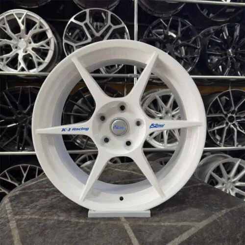 17 inç 5x114.3 Kosei K1 Racing Beyaz Jant Modeli (4 Adet)