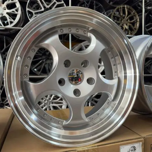 17 inç 5x120 Başken E32 E36 E92 Gümüş Jant Modeli (4 Adet)