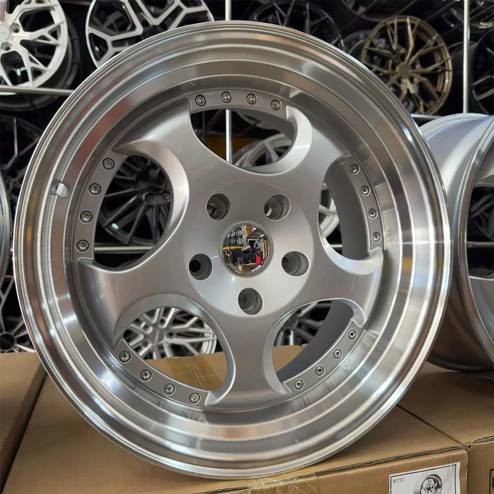 17 inç 5x120 Başken E32 E36 E92 Gümüş Jant Modeli (4 Adet)