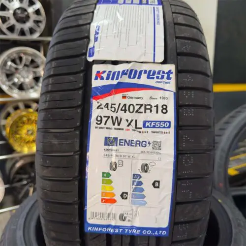 245/40 ZR18 97W XL Kinforest KF550 Yazlık Lastik 2024 Üretim
