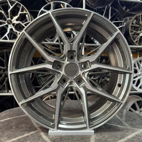 17 inç 5x112 Arceo Marseille Titanyum Elmas Kesim Jant Modeli (4 Adet)