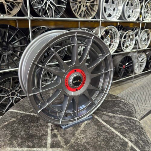 16 inç 4x100 OZ Racing Motorsport Gun Metal Jant Modeli (4 Adet)