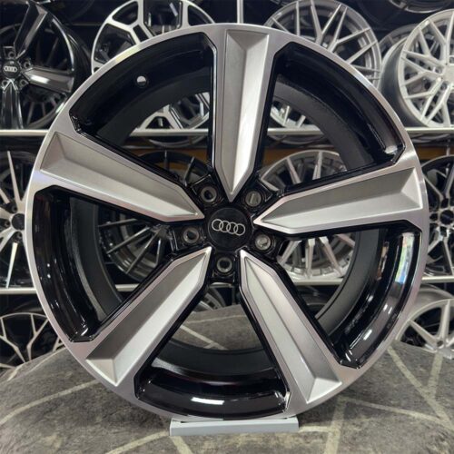 18 inç 5x108 Babayaga RS5 Siyah Elmas Kesim Jant Modeli (4 Adet)