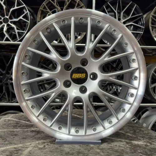 18 inç 5x112 BBS Speedline Gümüş Jant Modeli (4 Adet)