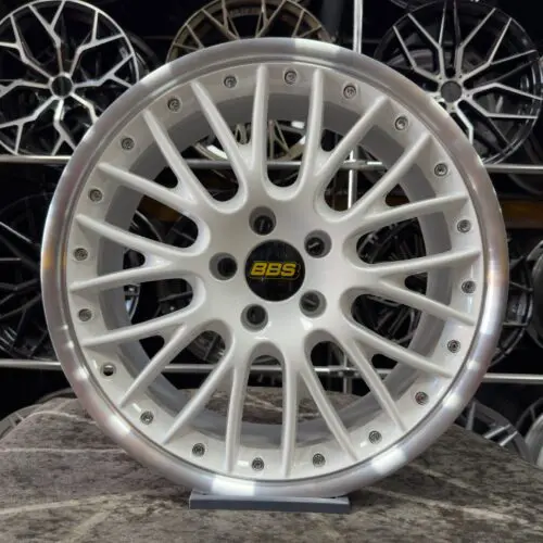 18 inç 5x114.3 BBS Speedline Beyaz Jant Modeli (4 Adet)