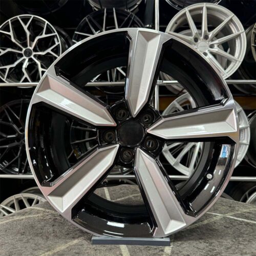 17 inç 5x112 Babayaga Siyah Elmas Kesim Jant Modeli (4 Adet)