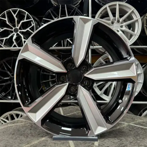 17 inç 5x112 Babayaga Siyah Elmas Kesim Jant Modeli (4 Adet)