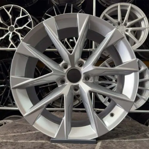18 inç 5x112 Akrep Gümüş Jant Modeli (4 Adet)