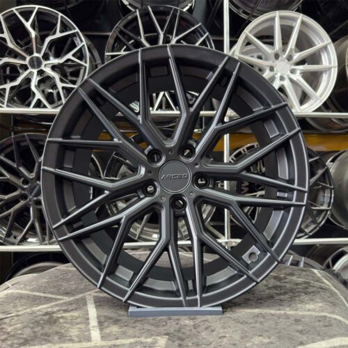 18 inç 5x114.3 Arceo Valencia Siyah Jant Modeli (4 Adet)