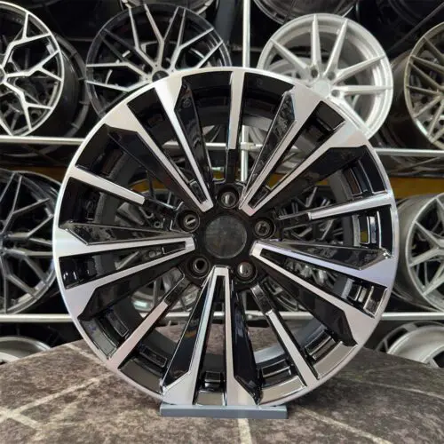 17 inç 5x114.3 Toyota Corolla Siyah Elmas Kesim Jant Modeli (4 Adet)