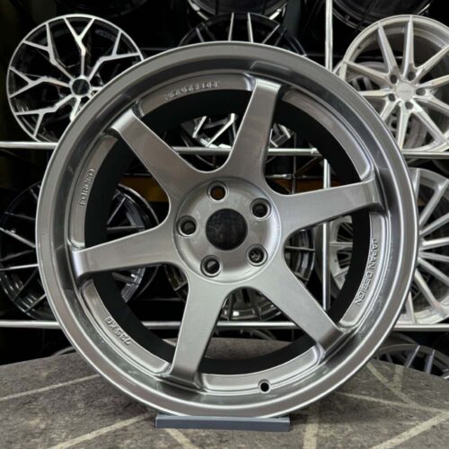 18 inç 5x114.3 Volk T37 Siyah Jant Modeli (4 Adet)