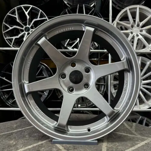 18 inç 5x114.3 Volk T37 Siyah Jant Modeli (4 Adet)