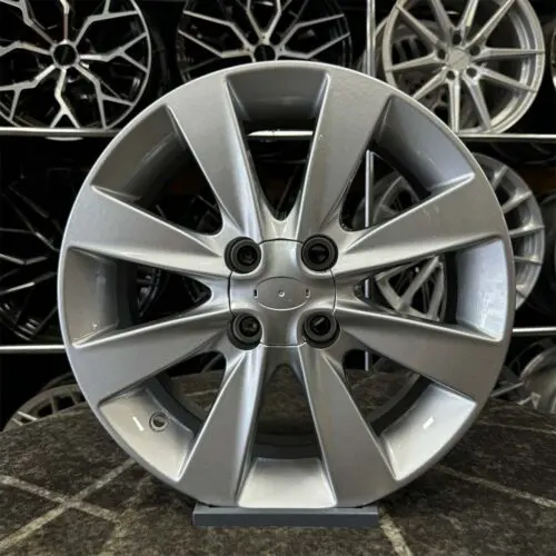 15 inç 4x100 Accent Blue Gümüş Jant Modeli (4 Adet)