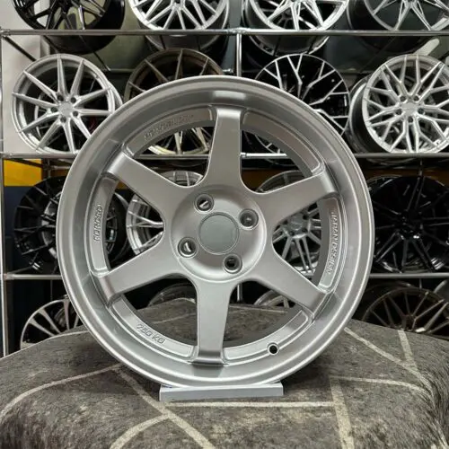 17 inç 4x100 Volk T37 Gümüş Jant Modeli (4 Adet)