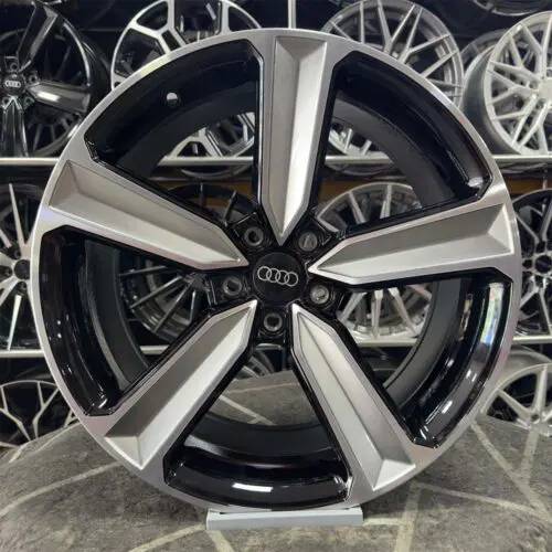 18 inç 5x105 Babayaga Siyah Elmas Kesim Jant Modeli (4 Adet)