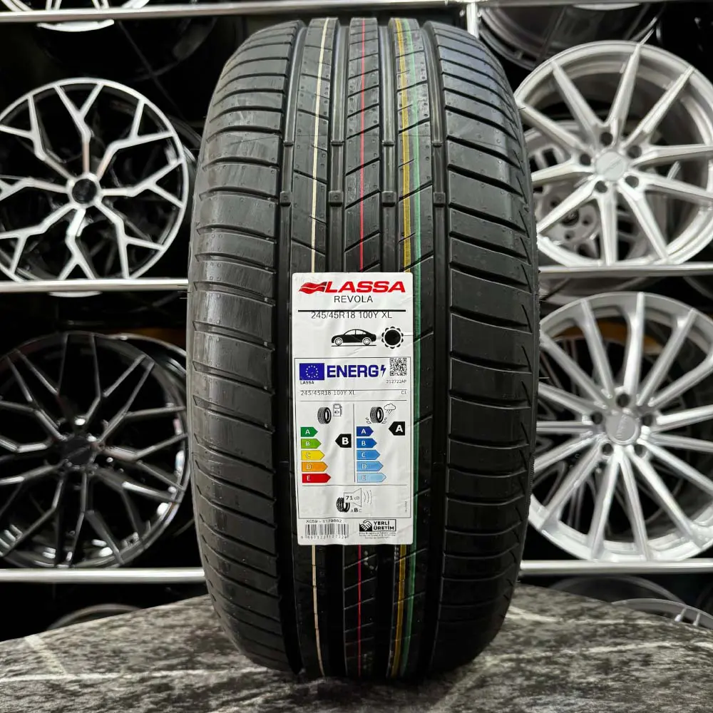 245/45 R18 100Y XL Lassa revola Yazlık Lastik 2024 Üretim