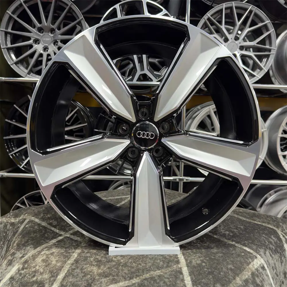 16 inç 5x112 Babayaga RS5 Siyah Elmas Kesim Jant Modeli (4 Adet)